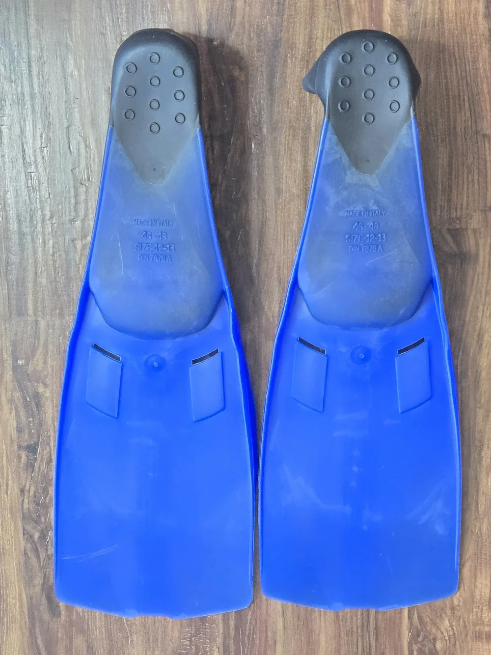 Swimaster Dynaflex Men's Dive Fins - Blue
